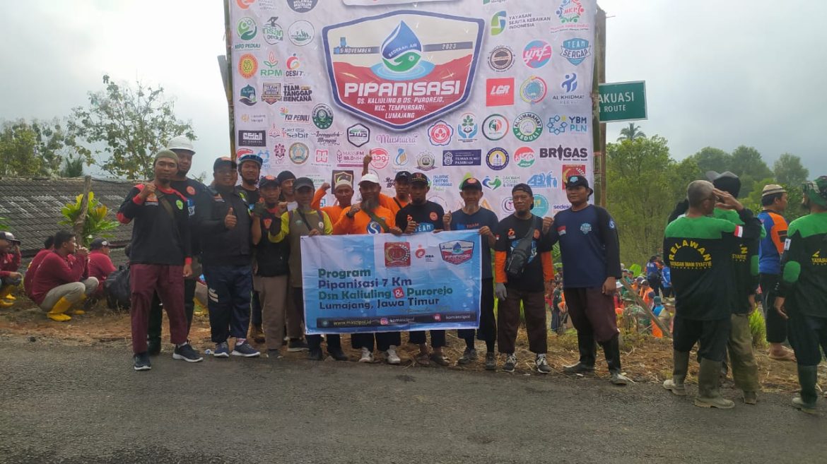 Giat Komascipol Pipanisasi 7 Km Untuk Lumajang
