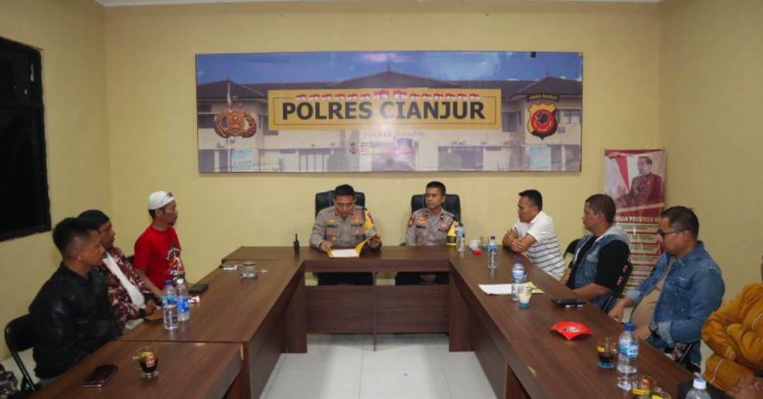 Pasca Bentrok Dua Ormas di Ciranjang, Polres Cianjur Gelar Mediasi Pasca Bentrok Dua Ormas di Ciranjang, Polres Cianjur Gelar Mediasi