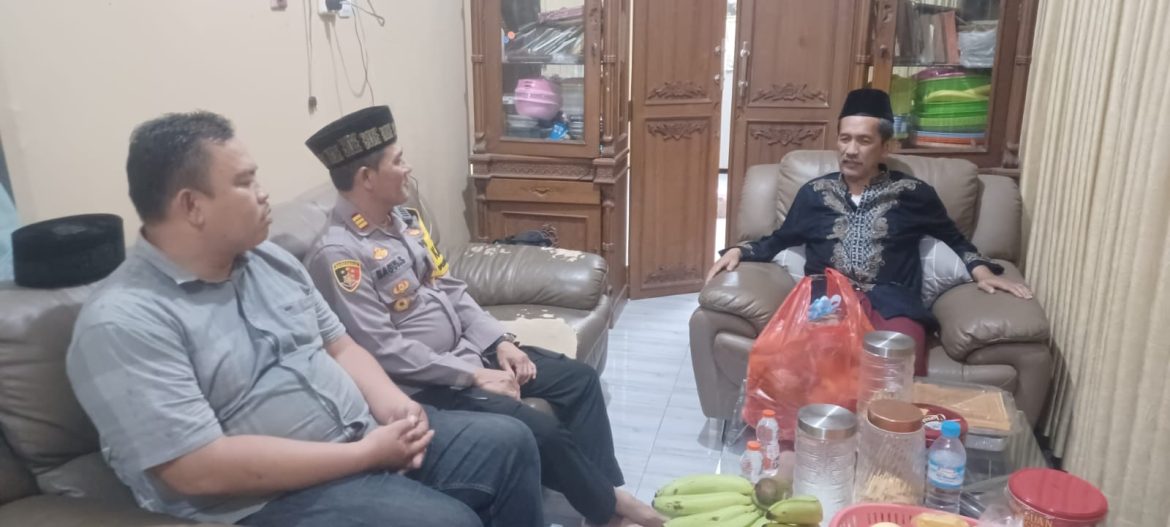 Sinergitas Polri dengan Ulama, Kapolsek Serang Baru Sambangi Tokoh Agama