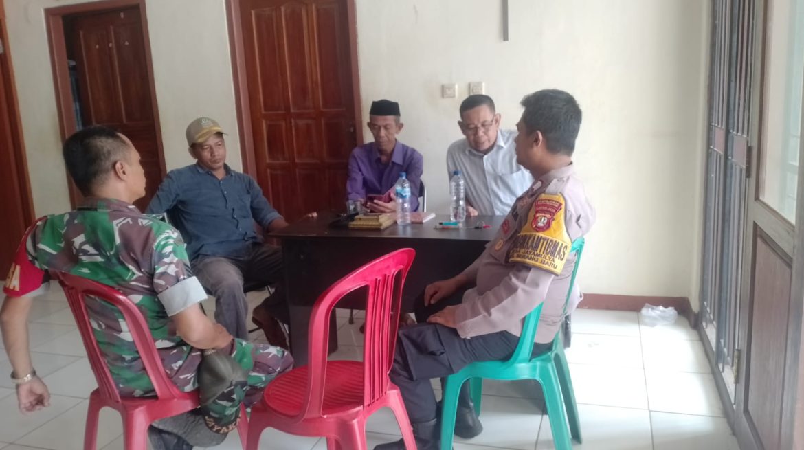 Polsek Serang Baru Giat Cooling System di Desa Jayamulya Sampaikan Pesan Kamtibmas