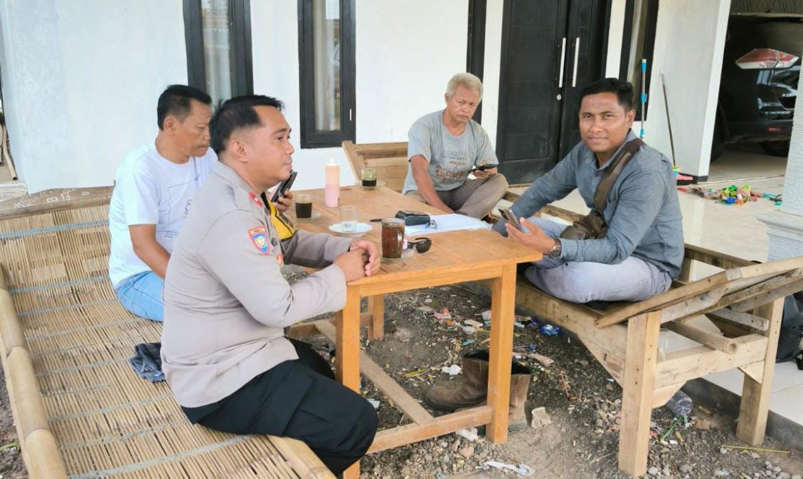 Cooling System, Bhabinkamtibmas Polsek Serang Baru Ajak Warga Jaga Kamtibmas