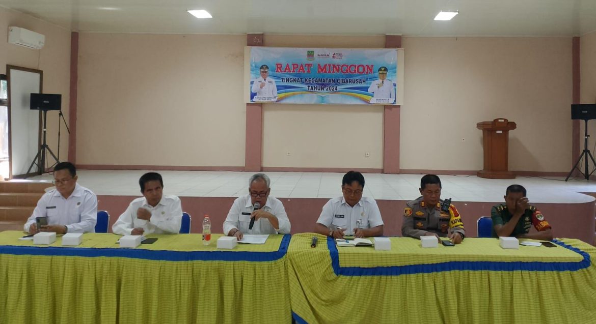 Kapolsek Cibarusah Tekankan Pentingnya Kamtibmas Jelang Pilkada