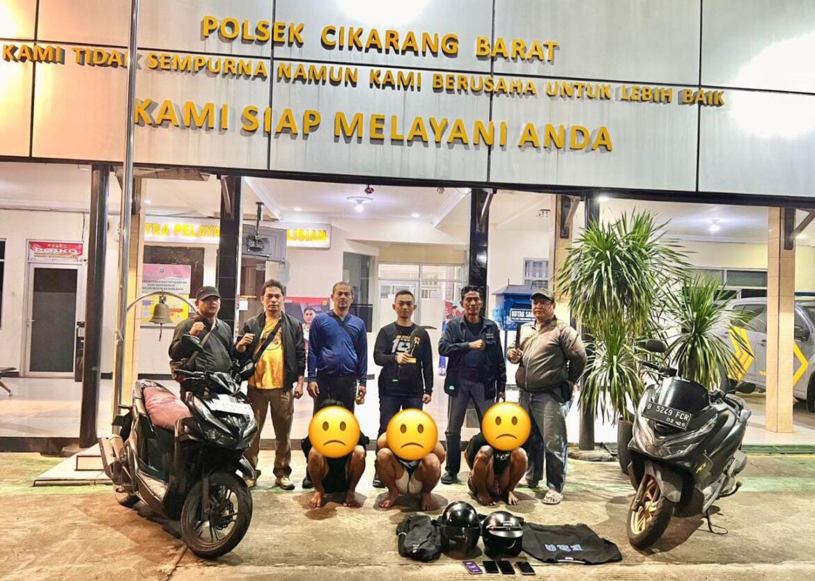 Unit reskrim Polsek Cikarang Barat dipimpin Kanit reskrim Cikarang Barat IPTU Wahyu Ramadhan S.Tr.K, M.Sc