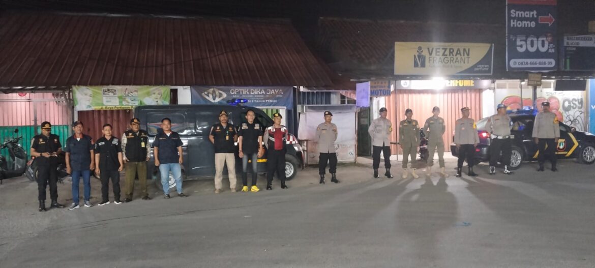 Polsek Cibarusah Gencar Patroli Malam, Wujudkan Kamtibmas yang Kondusif