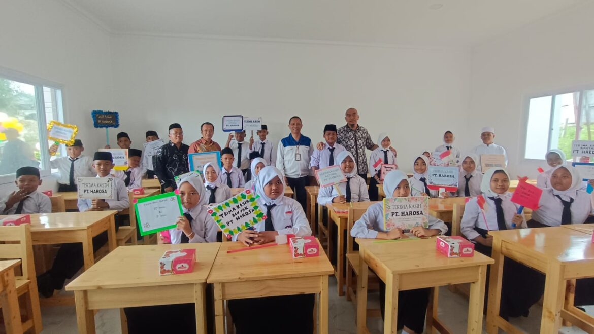 Gedung Baru MDTA Al Barkah, Langkah Nyata PT Harrosa Darma Nusantara dalam Meningkatkan Pendidikan
